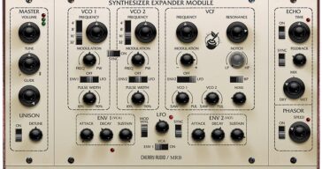 Cherry Audio Releases FREE Synthesizer Expander Module Plugin