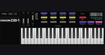 Dixon Beats releases DB1, a FREE Casio SK-1 emulation for macOS and Windows