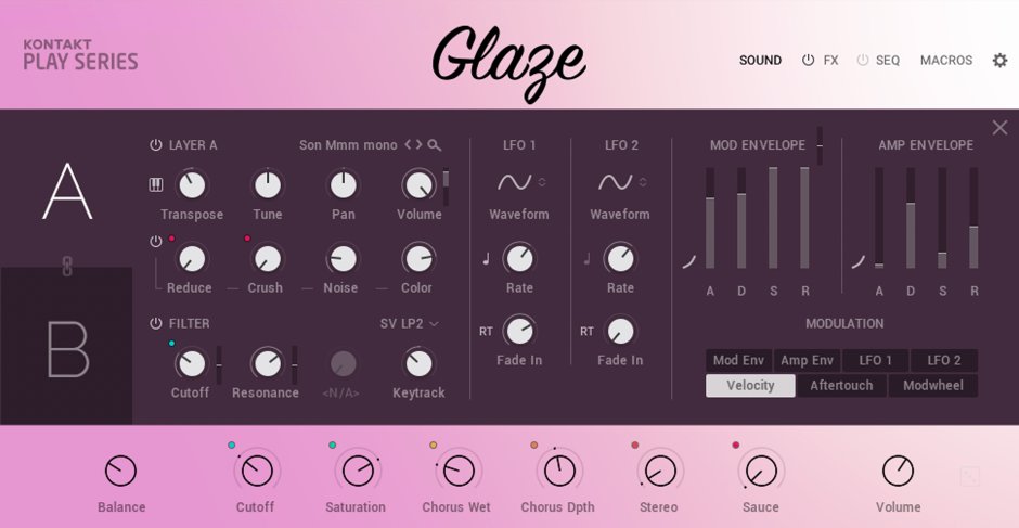 NI Glaze Vocal Instrument is FREE until January 14 for Kontakt Player