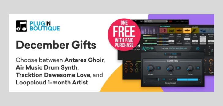 Get Antares Choir And More FREE With Any Purchase @ Plugin Boutique