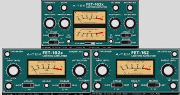 Psycho Circuitry releases A-TEK FET-162 limiters, plus FREE version