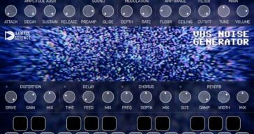 SampleScience releases VHS Noise Generator, a FREE lo-fi plugin for macOS and Windows