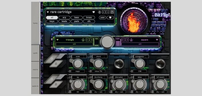 Cradle's State Machine BitFlip is a FREE retro-gaming-inspired instrument for macOS and Windows