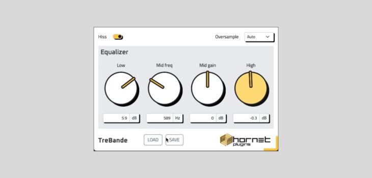HoRNet Releases FREE TreBande Classic Equalizer Plugin