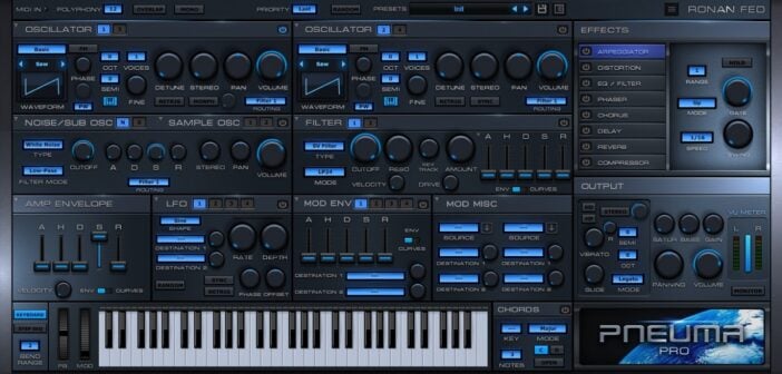 Ronan Fed Releases FREE Pneuma Pro Synthesizer