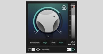 2B Played Music’s QFX Color Analog-like Filter is FREE until February 5th