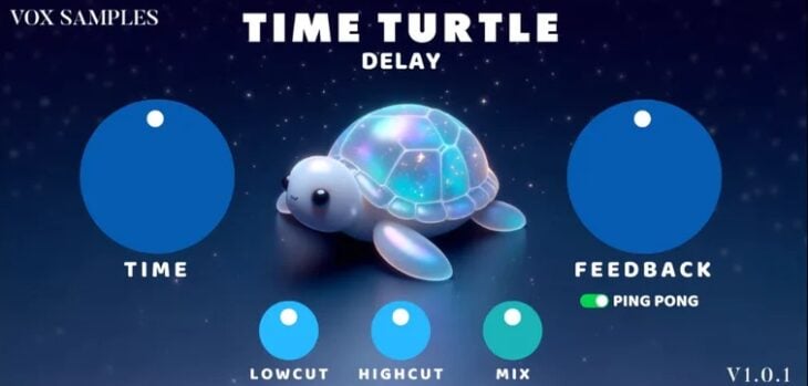 Vox Samples Releases FREE Time Turtle Delay Plugin