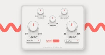 Katistix Studios’ Passo is a new FREE minimal 3-band EQ for macOS