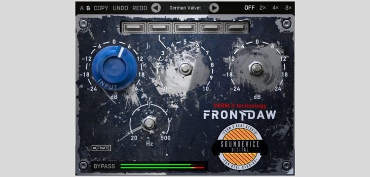 New FrontDAW 3 Saturation Plugin Includes FREE “Second-Hand” Mode