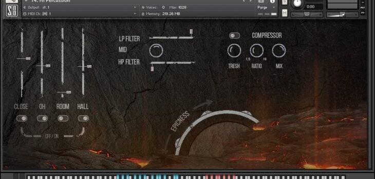 Splash Sound Epic Percussion 2 Kontakt Library Is FREE For A Limited Time