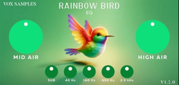 Vox Samples Releases FREE Rainbow Bird EQ