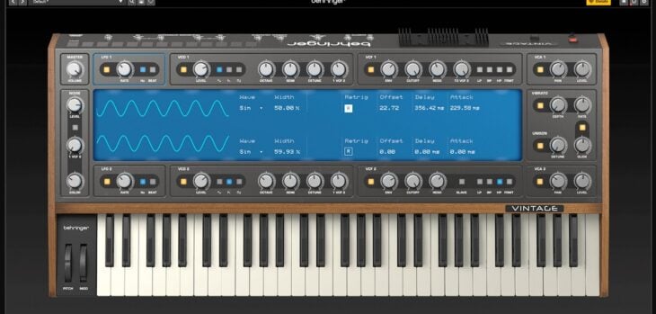 Behringer Releases FREE Vintage Synthesizer Plugin But There’s A Twist
