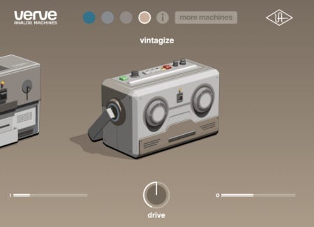 UAD Verve Analog Machines Essentials