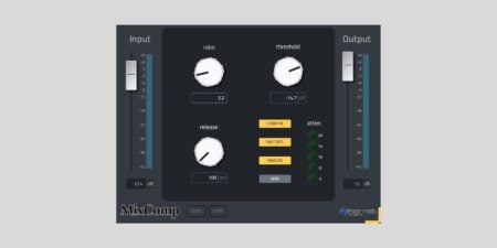 Hornet Plugins releases Hornet MixComp, a FREE analog-style compressor for macOS and Windows