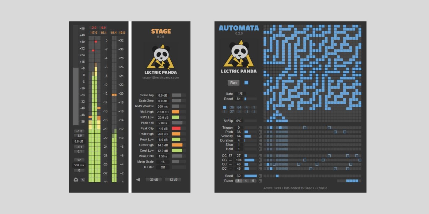 Lectric Panda plugins Automata and Stage are now FREE