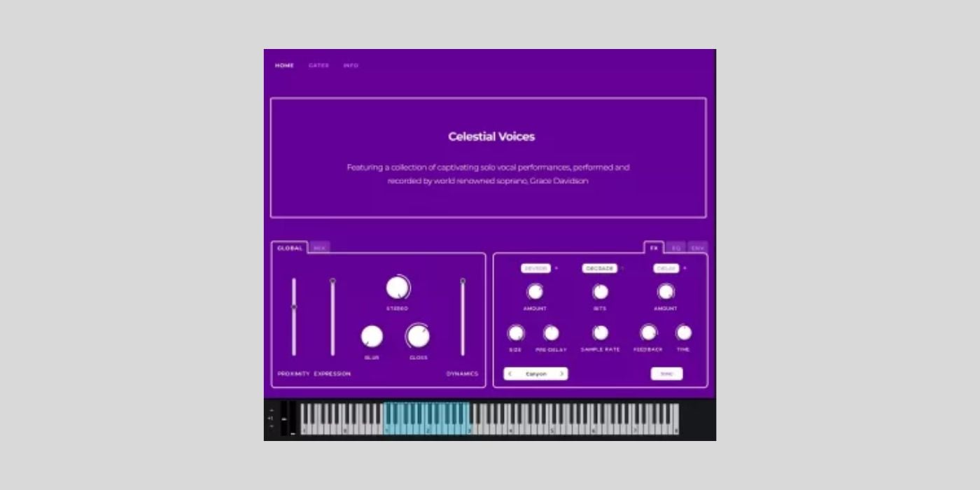 Sonixinema releases Celestial Voices, a FREE solo vocal library for Kontakt Player