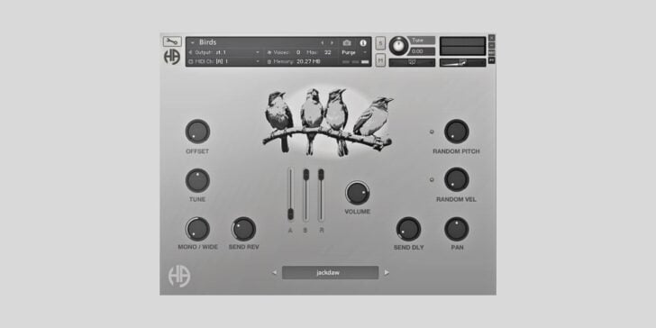 Harmonox Audio releases BIRDS, a FREE bird sound library for Kontakt and WAV Harmonox Audio BIRDS