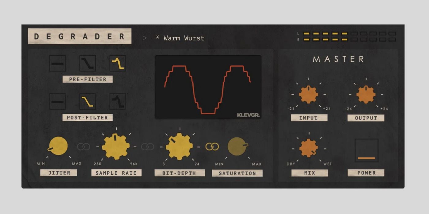 Get Klevgrand Degrader for FREE if you own any Focusrite product