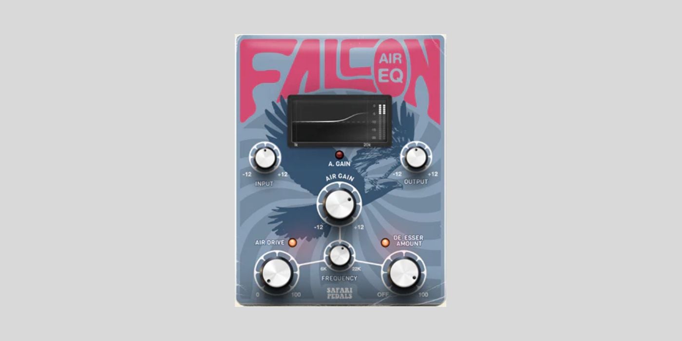 Safari Pedals releases Falcon Air EQ with  intro price