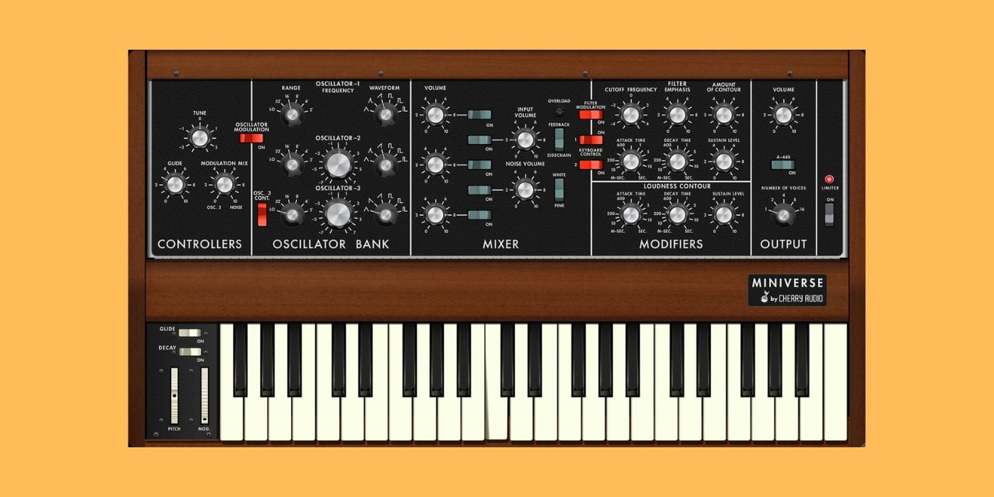 Cherry Audio Miniverse MiniMoog Model D emulation now only  at AudioDeluxe