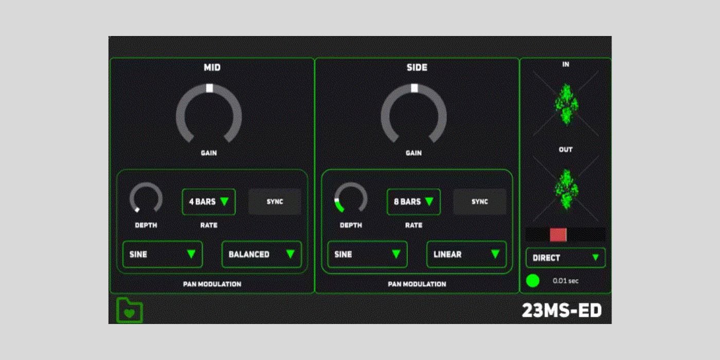 23DSP releases FREE 23MS-ED Mid/Side Encoder/Decoder plugin (open beta) for macOS and Windows