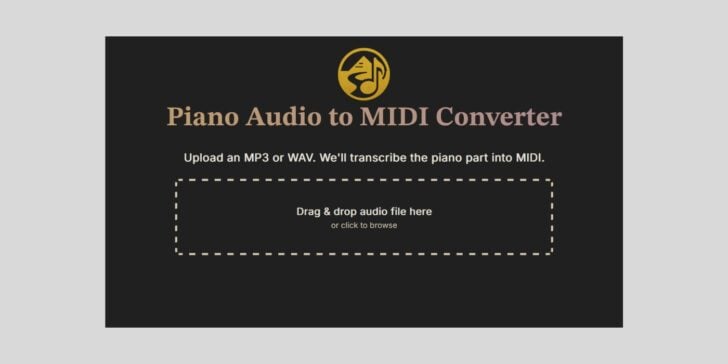 Eldoraudio releases a FREE AI-powered online piano audio to MIDI converter