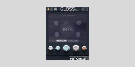 Remaincalm releases Gloss, a FREE "tiny enhancer" plugin for macOS and Windows