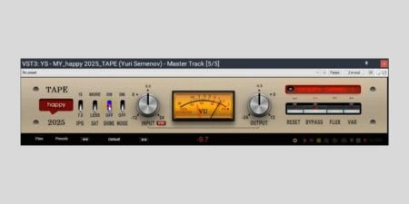 Yuri Semyonov releases My Happy Tape, a FREE vintage tape recorder emulation for macOS and Windows