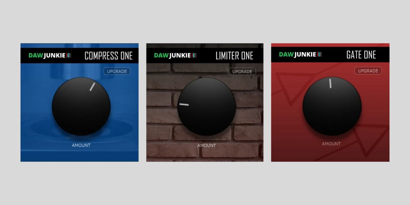 DAWJunkie offers One Knob Dynamics plugin bundle for FREE (limited time)