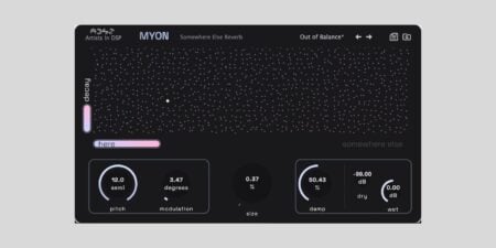 Artists in DSP MYON 1.1 Reverb Plugin is FREE for BPB readers until September 22 Artists in DSP MYON