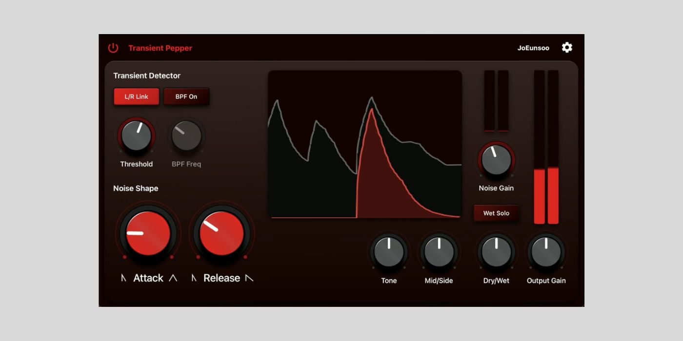 JoEunsoo releases Transient Pepper, a FREE transient enhancer plugin