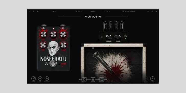 Get Nosferatu, a preamp and cab simulation plugin by Aurora DSP, for FREE in LIMITED time offer!