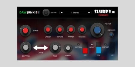 Slurpy Jr. Stereo Phase Synth by DAWJunkie FREE for a LIMITED time!