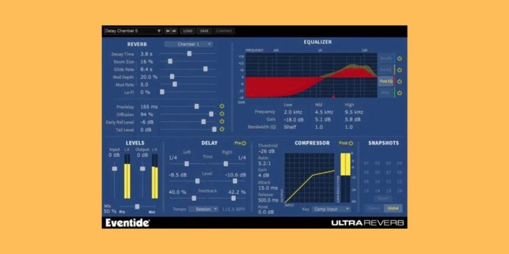 Get Eventide UltraReverb for just $29 in 85% Off Deal at AudioDeluxe Get Eventide UltraReverb for just $29 in 85% Off Deal at AudioDeluxe