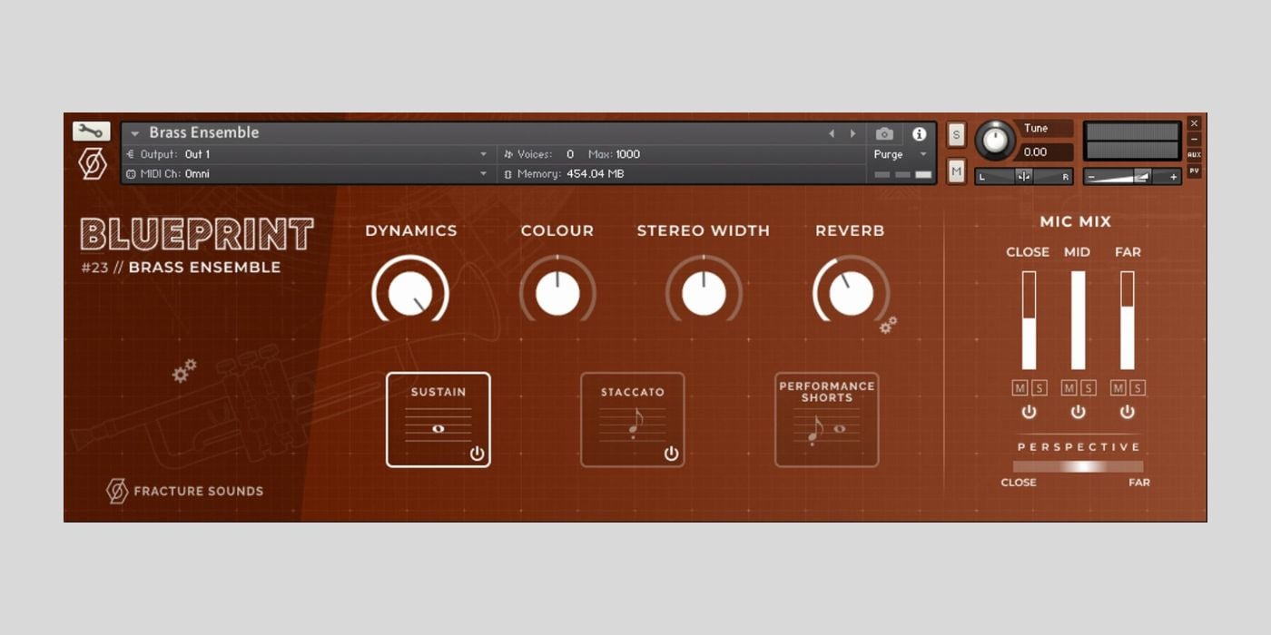 Fracture Sounds releases the FREE Blueprint: Brass Ensemble library for Kontakt Player