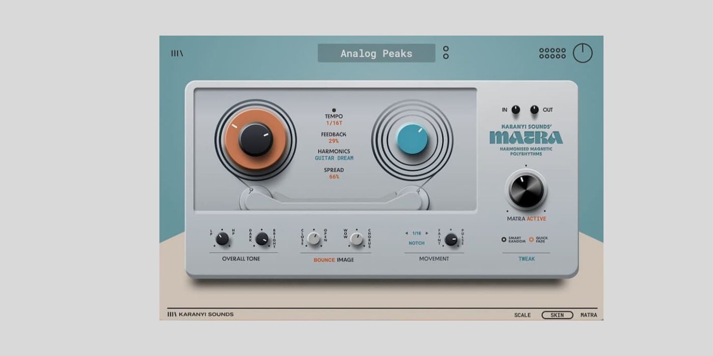Get Matra, a versatile delay effect by Karanyi Sounds, for FREE in a LIMITED time offer