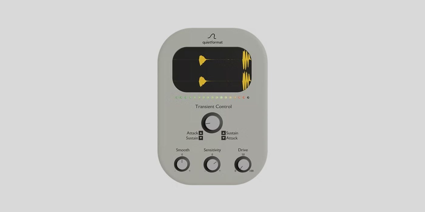 Quietformat releases Transient Control, a FREE transient shaper for macOS and Windows