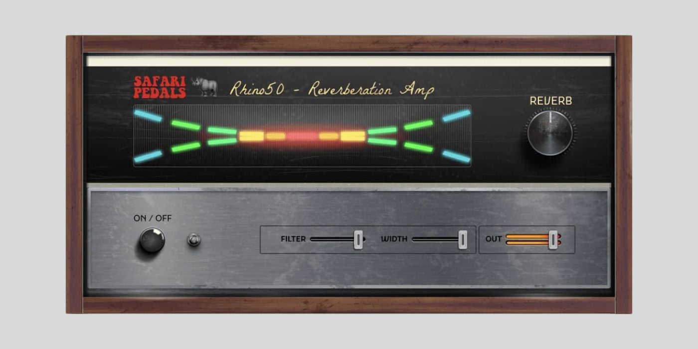 Safari Pedals Retro Rhino Reverb Plugin is FREE for a Limited Time