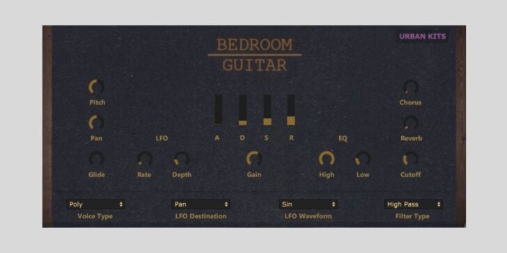 Urban Kits offers Bedroom Guitar, a FREE sampled nylon-string guitar plugin Urban Kits offers Bedroom Guitar, a FREE sampled nylon-string guitar plugin