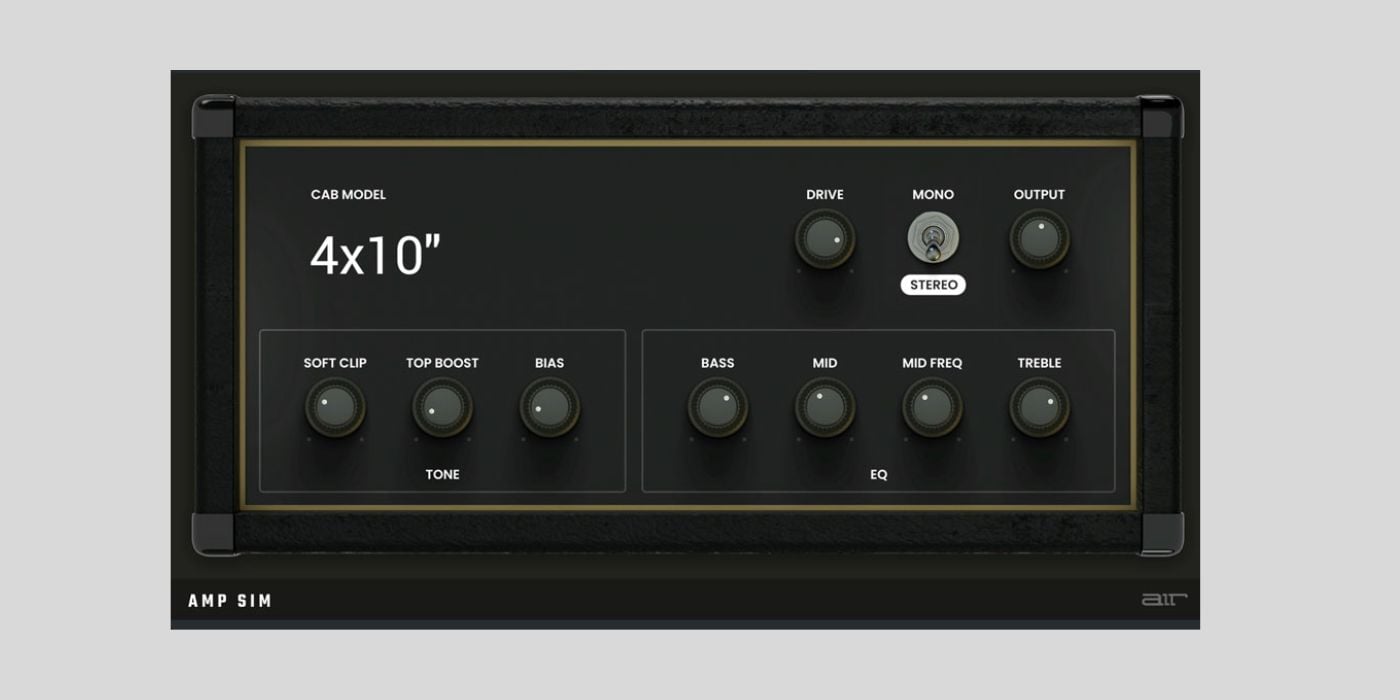 Air Music Tech offers Amp Sim plugin FREE until December 31st