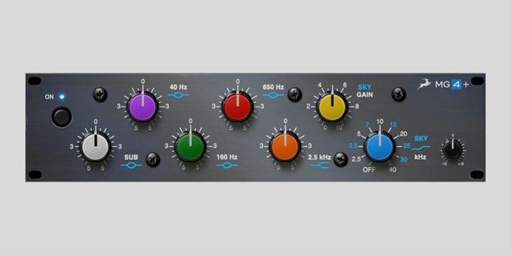 Antelope Audio launches individual plugin licenses and gives away MG4+ EQ for free Antelope Audio MG4+ EQ