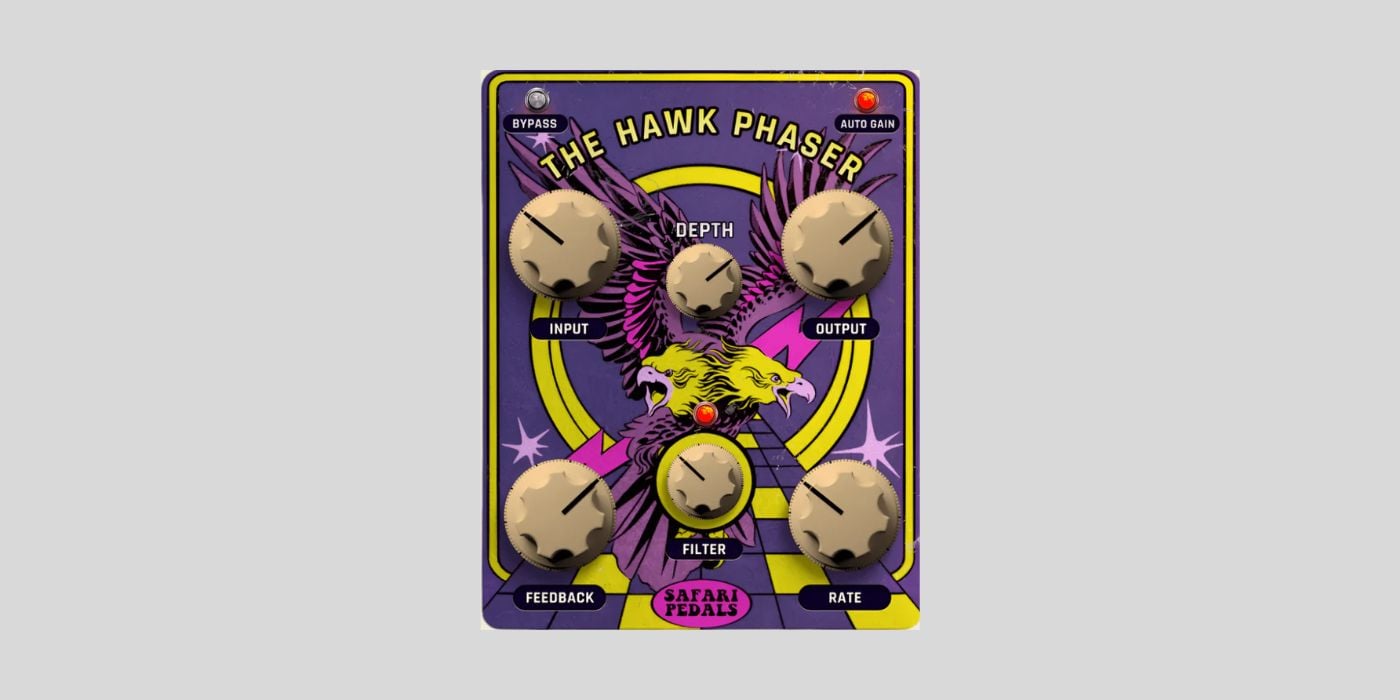 Safari Pedals & Karanyi Sounds offer Hawk Phaser plugin FREE for a limited time