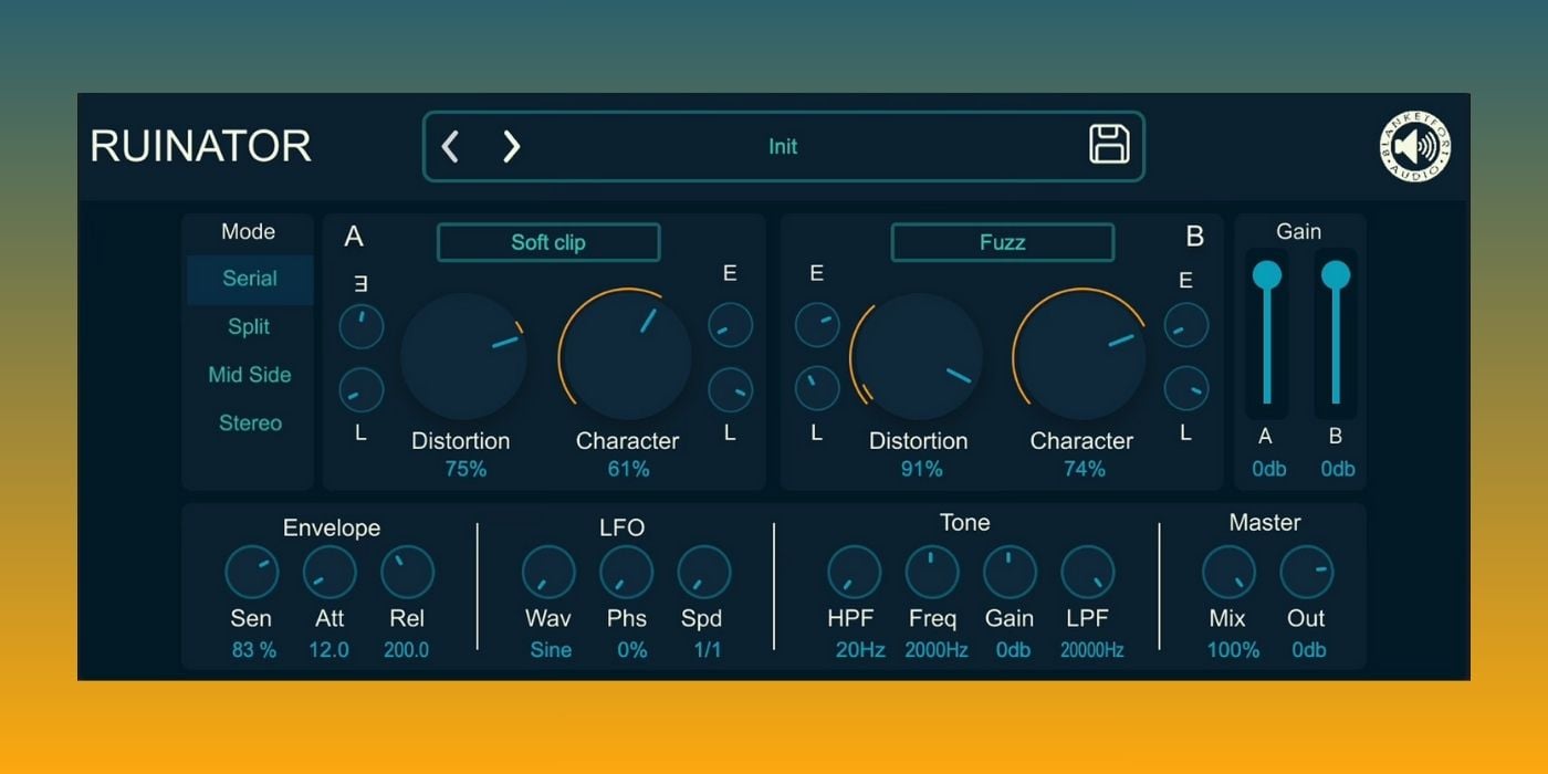 Blanketfort Audio releases Ruinator distortion plugin with  intro offer Blanketfort Audio releases Ruinator distortion plugin with  intro offer