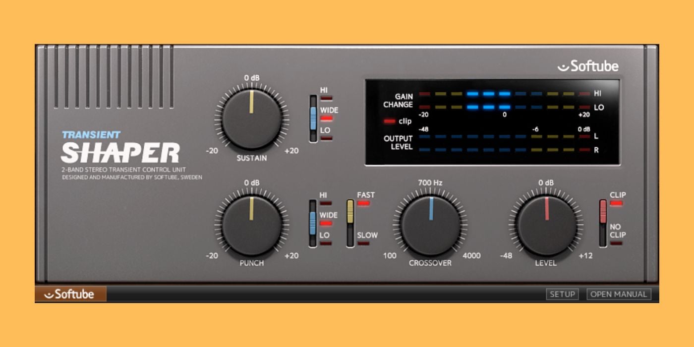 Get Softube Transient Shaper for only  at AudioDeluxe