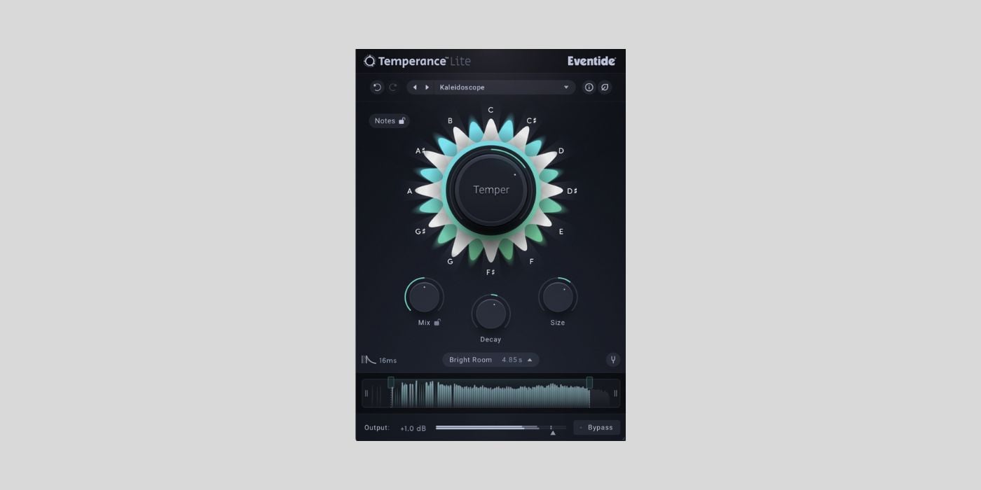 Eventide offers new Temperance Lite reverb plugin for FREE until December 31st