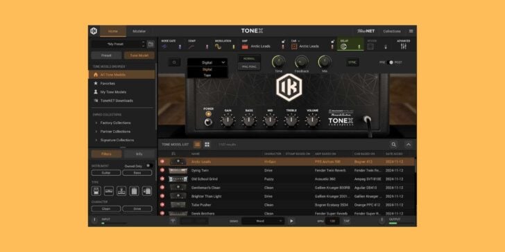 IK Multimedia’s TONEX is 85% off at Plugin Boutique until October 12 IK Multimedia TONEX
