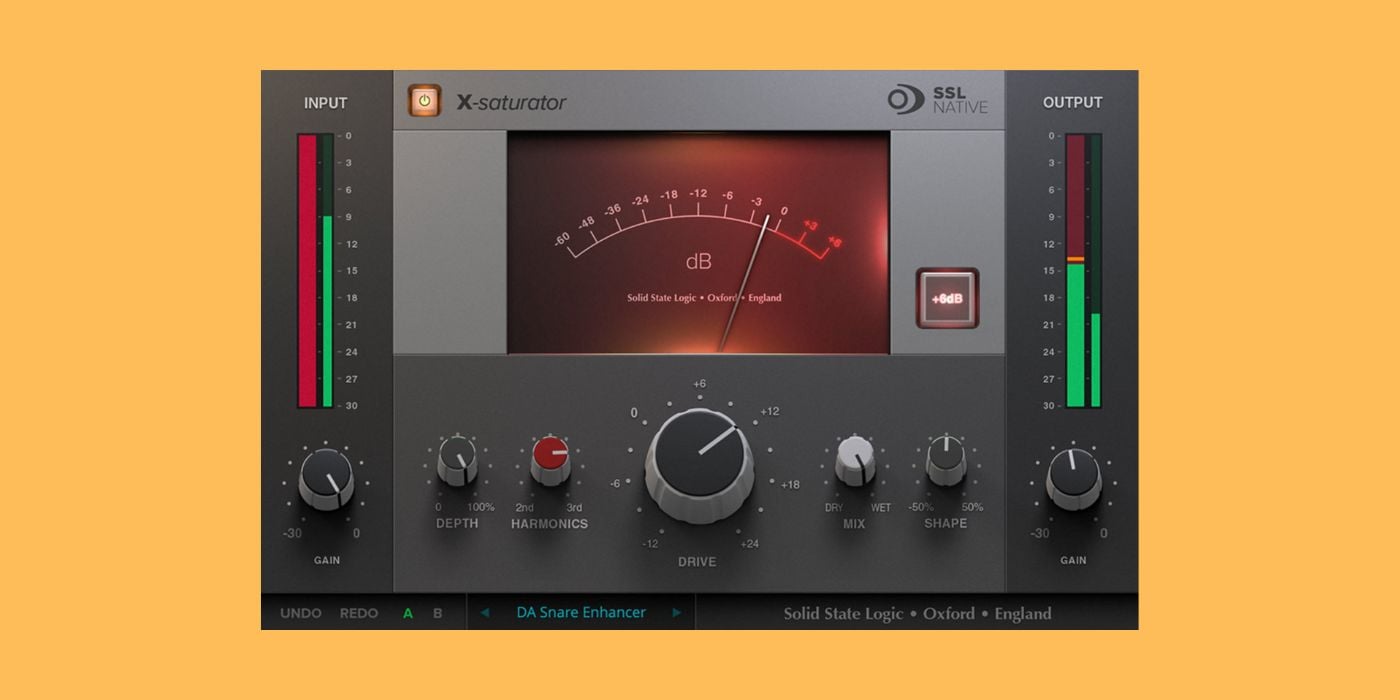 Plugin Boutique Offers SSL Native X-Saturator for only €8.47 (83% OFF)