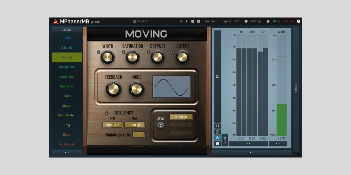 Get MPhaserMB, a multiband phaser effect by MeldaProduction for free in LIMITED time offer!