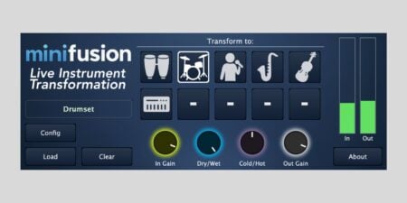 Minifusion (Beta) is a new live timbre transferring system for macOS and Windows