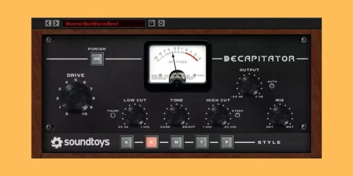 Get 72% off Soundtoys Decapitator at Plugin Boutique for a limited time Get 72% off Soundtoys Decapitator at Plugin Boutique for a limited time